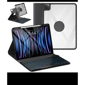 iPad Pro 12.9 inch Case 6th 5th 4th Gen 2022 2021 2020 Cover with Pencil Holder